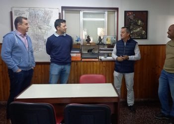 El secretario de Protección Civil de provincia recorre los cuarteles bomberiles del dpto. San Jerónimo