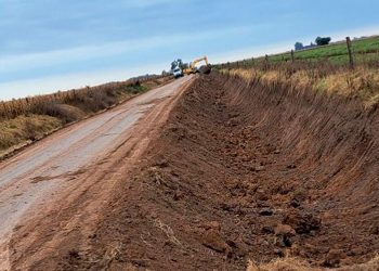 San Genaro: Trabajos en el camino de Campo Mauro