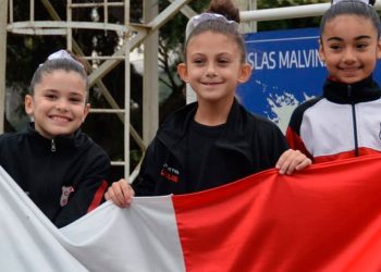 Gimnasia Artística: Las representantes de Atlético San Genaro participaron de un entrenamiento en el CENARD