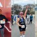 Sangenarinos recorrieron 42 km en la maratón de buenos aires.