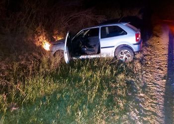 Gálvez: Siniestro vial con un lesionado