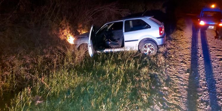 Gálvez: Siniestro vial con un lesionado