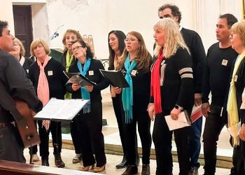 La Agrupación Coral San Genaro en Gaboto