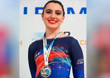 Un sangenarina campeona nacional de patín artístico en Neuquén
