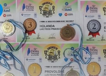 Lácteos Pinasco recibió numerosos premios en el concurso de quesos de Totoras