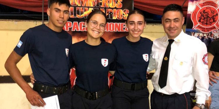 Graduados 2023 de Bomberos de San Genaro