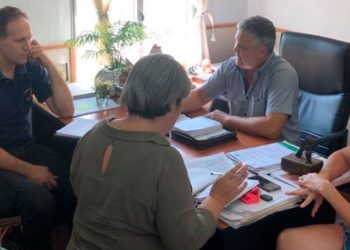 Marconcini se reunió con los concejales de su bloque