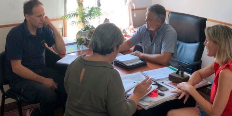 Marconcini se reunió con los concejales de su bloque