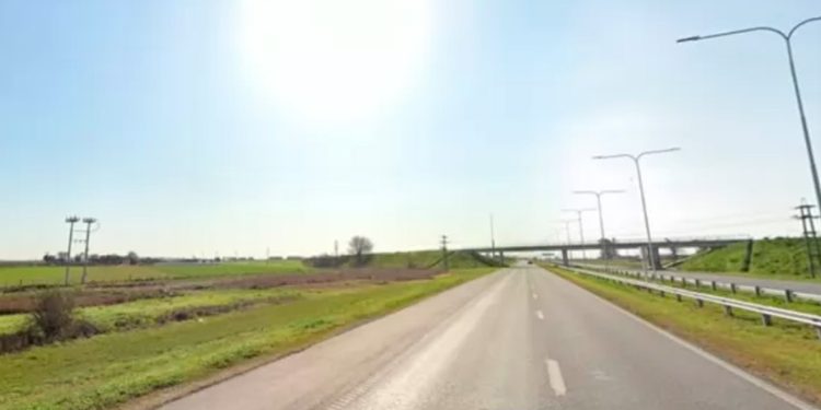 Al querer robar cables se electrocutó en plena Autopista