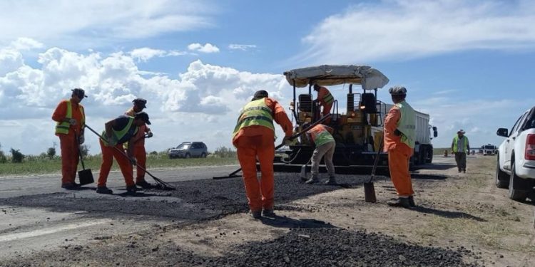 Rosario-Santa Fe: con 3 frentes de obra avanzan las reparaciones en la autopista