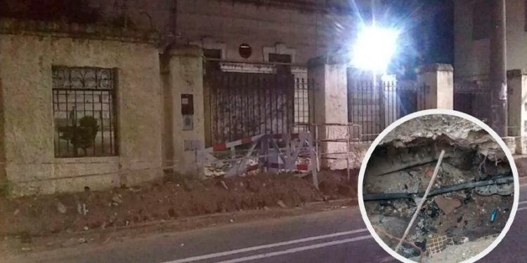 Graves quemaduras sufrió un joven tras intentar robar cables en Rosario