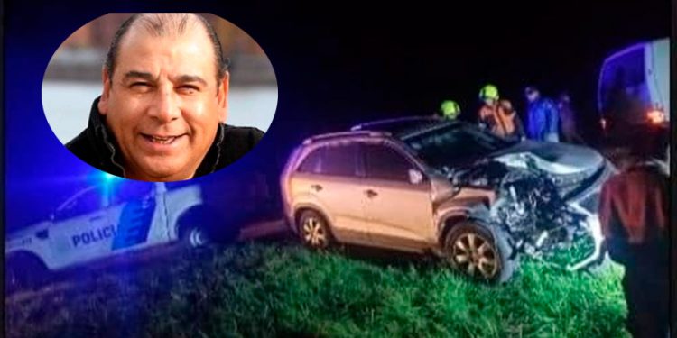 Roly Serrano sufrió un grave accidente y está internado en terapia intensiva