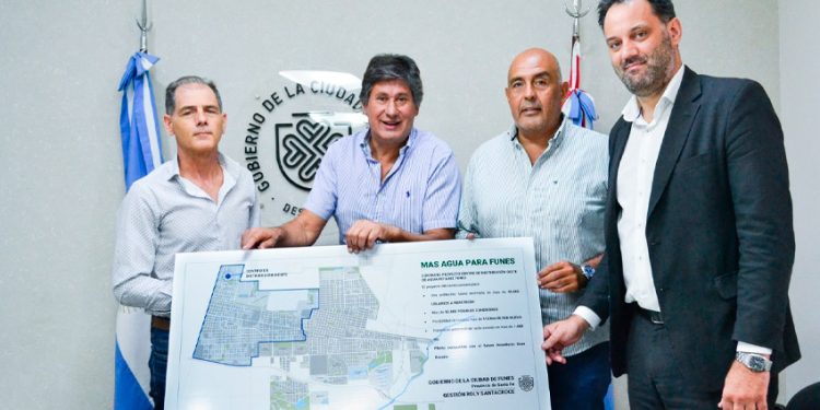Agua potable para toda la ciudad de Funes