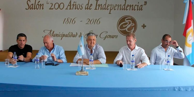 San Genaro: Conferencia de prensa del Intendente Gastón Marconcini