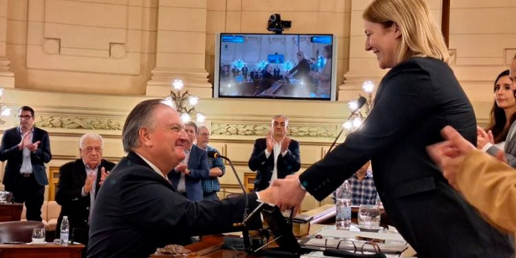 Felipe Michlig fue reelecto como Presidente Provisional del Senado Santafesino