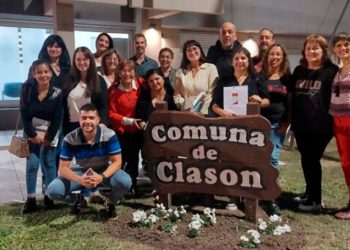 Clason recibió a la Usina Cultural I (sur) en su primera reunión de trabajo