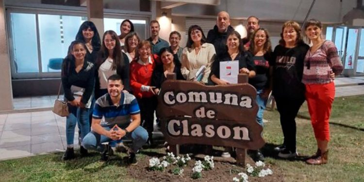 Clason recibió a la Usina Cultural I (sur) en su primera reunión de trabajo