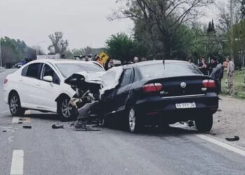 Un muerto y dos heridos en un choque frontal en la ruta nacional 34