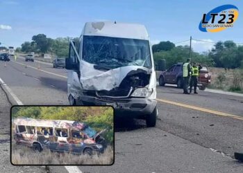 El vehículo que transportaba a integrantes del grupo musical Red colisionó con otro del grupo Green