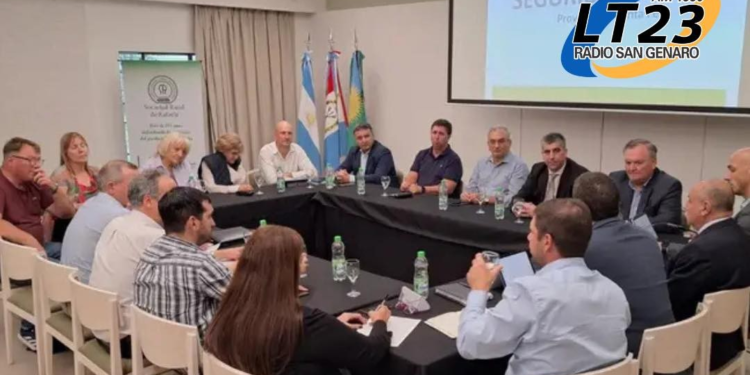 Reunión de la Mesa Regional de Seguridad Rural de los Dptos. Castellanos, 9 de Julio, Las Colonias y San Cristóbal