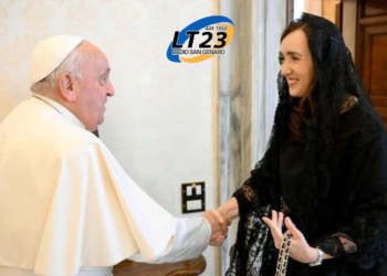  El Papa Francisco recibió a Victoria Villarruel en El Vaticano.
