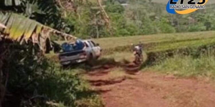 Horror en Misiones: buscaba agua con su camioneta, atropelló a su hija de año y medio y la mató