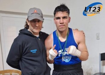 El parejense Sebastián Pérez se coronó campeón interprovincial de boxeo.