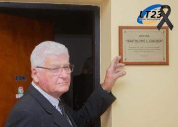 Falleció Bartolomé Luis Giacosa, ex presidente comunal de Gessler durante 30 años ininterrumpidos.