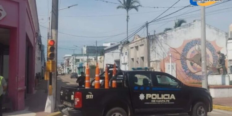 Una amenaza de bomba en el tribunal de faltas mantuvo en vilo gran parte de Coronda.