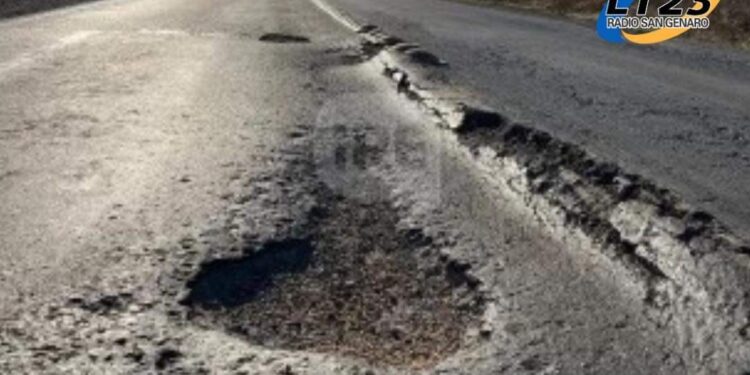 Oliveros: Al menos cinco vehículos pincharon este fin de semana en el pozo de ruta 11 y las vías