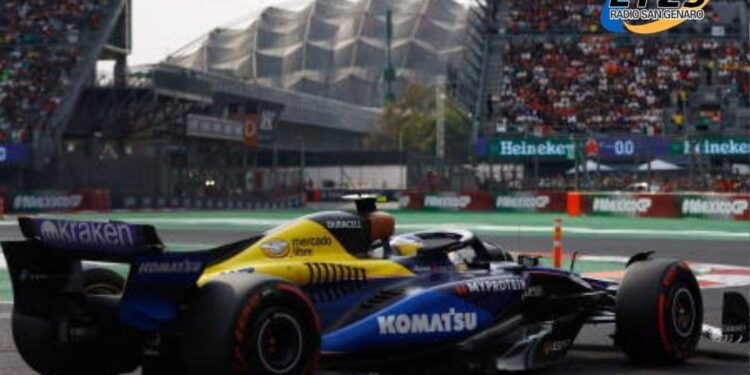 Franco Colapinto terminó 12do en el Gran Premio de México