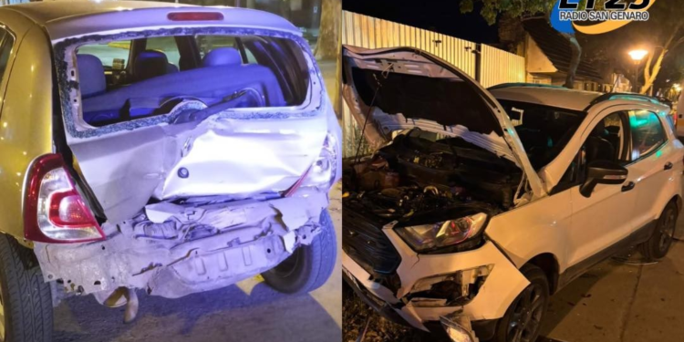 Las Parejas Accidente de Tránsito en Avenida 21. Un conductor fue trasladado al Hospital por descompensación.