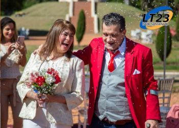 “Casate con tu ciudad como testigo”: se celebraron cinco enlaces en El Rosedal de Rosario.