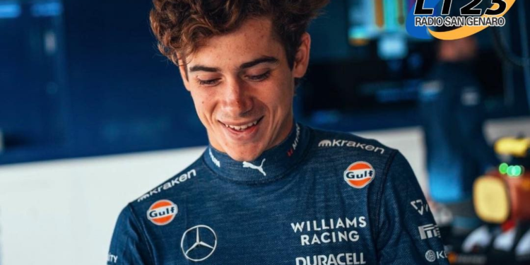 Williams lanza el merchandising exclusivo de Colapinto pero él recomendó el trucho