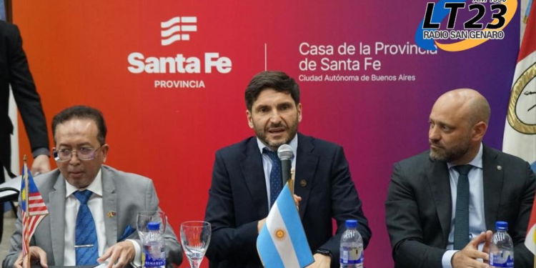 Pullaro: “Santa Fe es la provincia más productiva de la Argentina, y es el motor del país”.