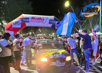 La fiesta del Rally Santafesino pasó por Cañada de Gómez.