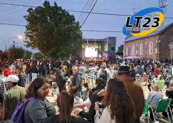 Multitudinaria fiesta del alfajor aroncense 100% santafesino