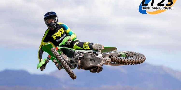 Joaquín Poli nuevamente campeón argentino de motocross.