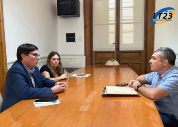Timbúes: Fiorenza junto al ministro de educación ultiman detalles para la construcción del edificio de la escuela técnica