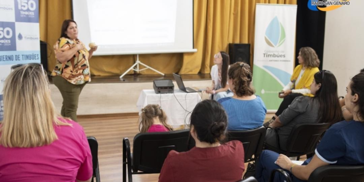 Bebe en camino: Timbúes brindó una charla para las familias que esperan un nuevo integrante