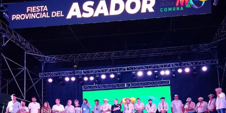 Montes De Oca: Confirmada la televisación de la Fiesta Provincial del Asador por la TV Pública en el marco del programa Festival País