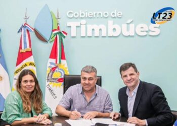 Nuevo sistema de cámaras de seguridad : Timbúes recibió el aporte provincial de más de 23 millones de pesos