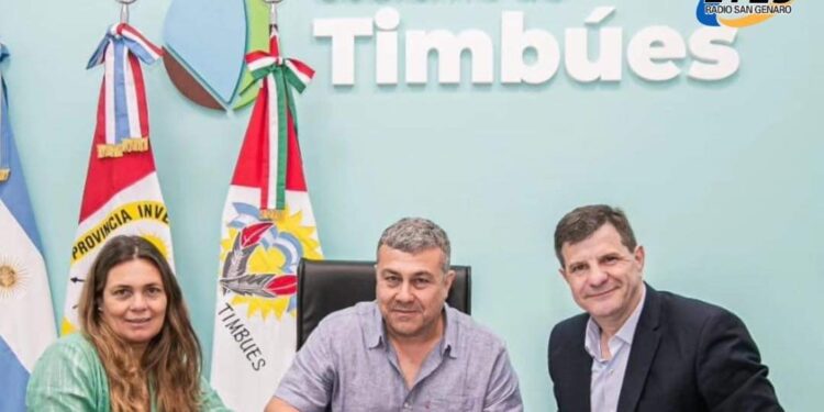 Nuevo sistema de cámaras de seguridad : Timbúes recibió el aporte provincial de más de 23 millones de pesos