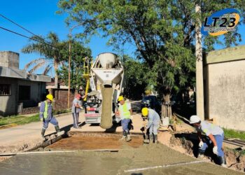 Cañada de Gómez: el municipio avanza con obras de conservación de pavimento