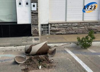 Coronda: Un detenido por daños calificados en la vía pública de la ciudad