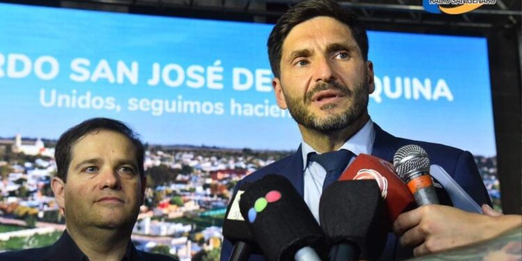 Pullaro en San José de la Esquina: “Tenemos más de 600 obras en marcha en la provincia”