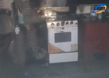 San Genaro: Incendio en una vivienda de Bv. España