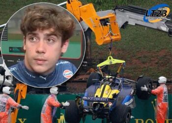 Franco Colapinto protagonizó su primer accidente en Fórmula 1