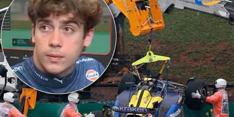 Franco Colapinto protagonizó su primer accidente en Fórmula 1