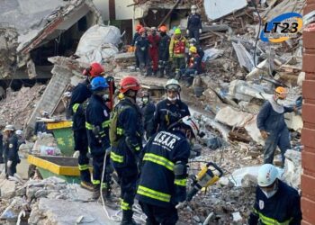 Finalizó la labor de los brigadistas de Santa Fe en Villa Gesell por el derrumbe del hotel